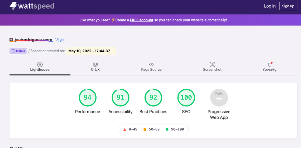 Core Web Vitals en el ranking de una web